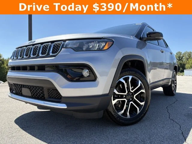 Used 2024 Silver Jeep Limited image 2