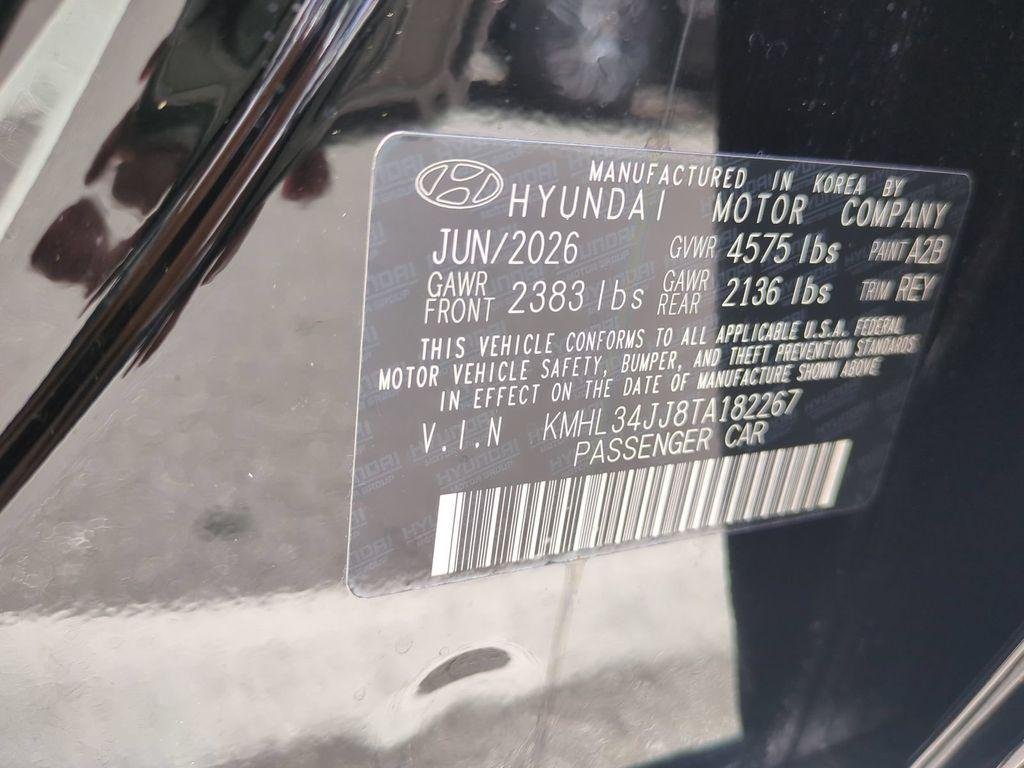 New 2026 Black Hyundai SEL image 38