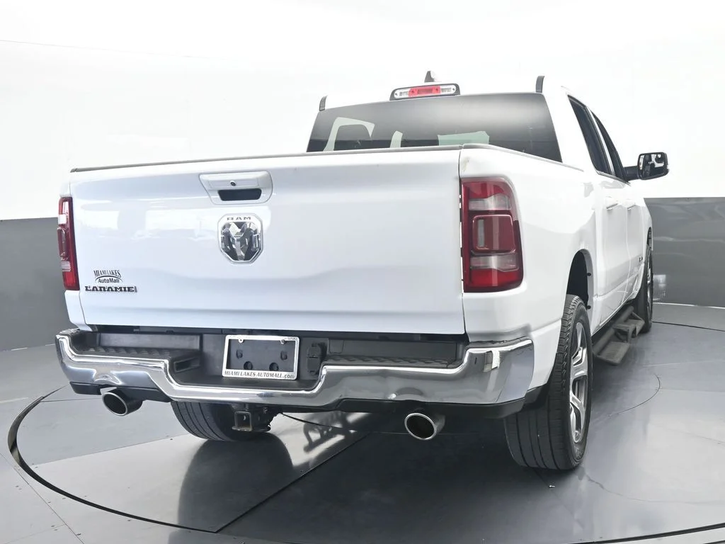 Used 2024 Bright White Clearcoat Ram Laramie image 4