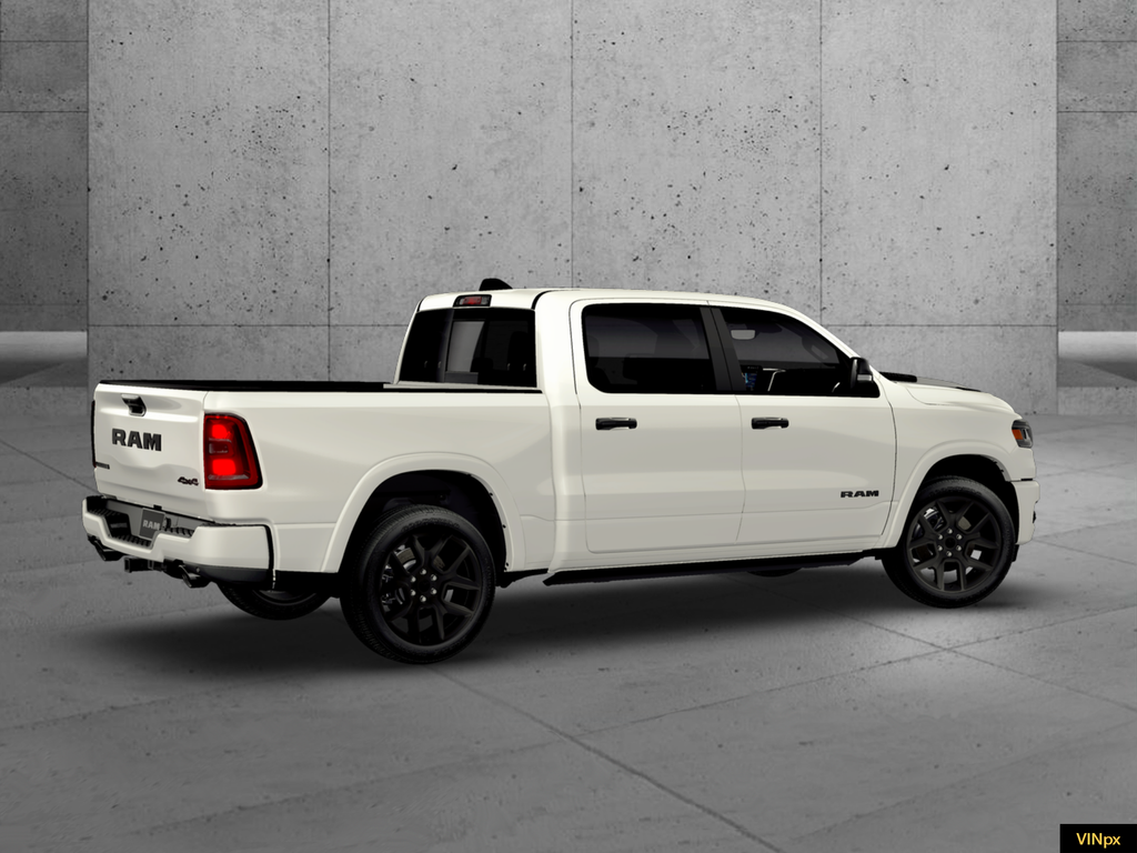 New 2026 Ivory White Tri-Coat Pearl-Coat Exterior Paint RAM Laramie image 7