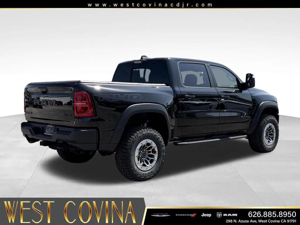 New 2026 Diamond Black Crystal Pearl-Coat Exterior Paint RAM RHO image 11