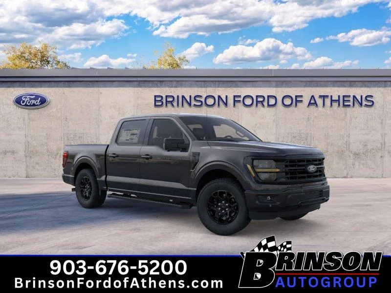 New 2026 Agate Black Metallic Ford XLT image 7