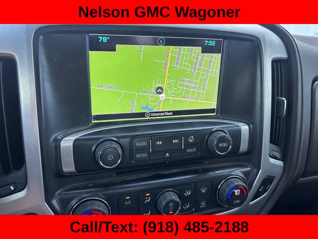 Used 2017 CRIMSON RED TINTCOAT GMC SLT image 11