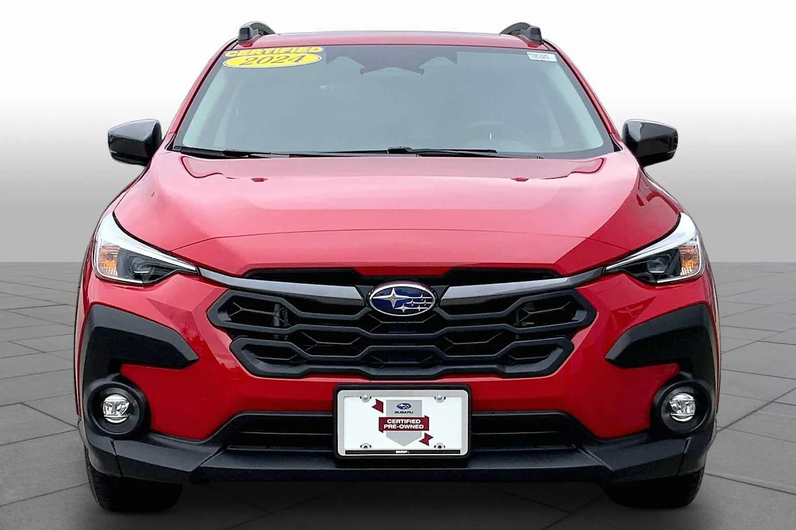 Certified Used 2024 Pure Red Subaru Premium image 3