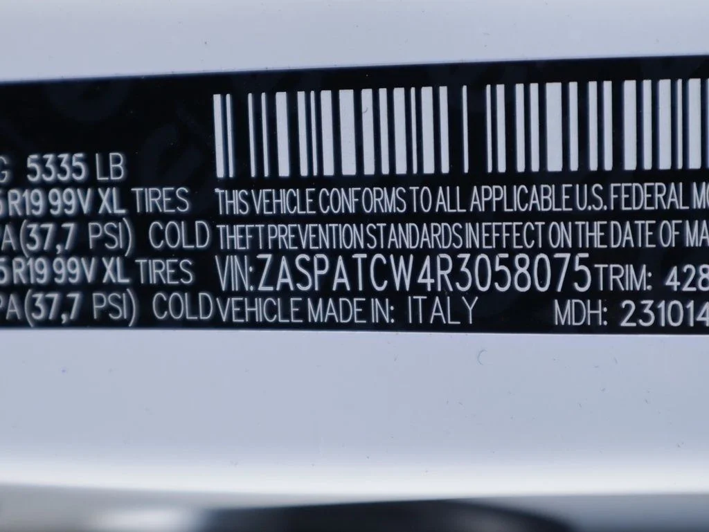 Used 2024 Milano White Alfa Romeo Ti image 47
