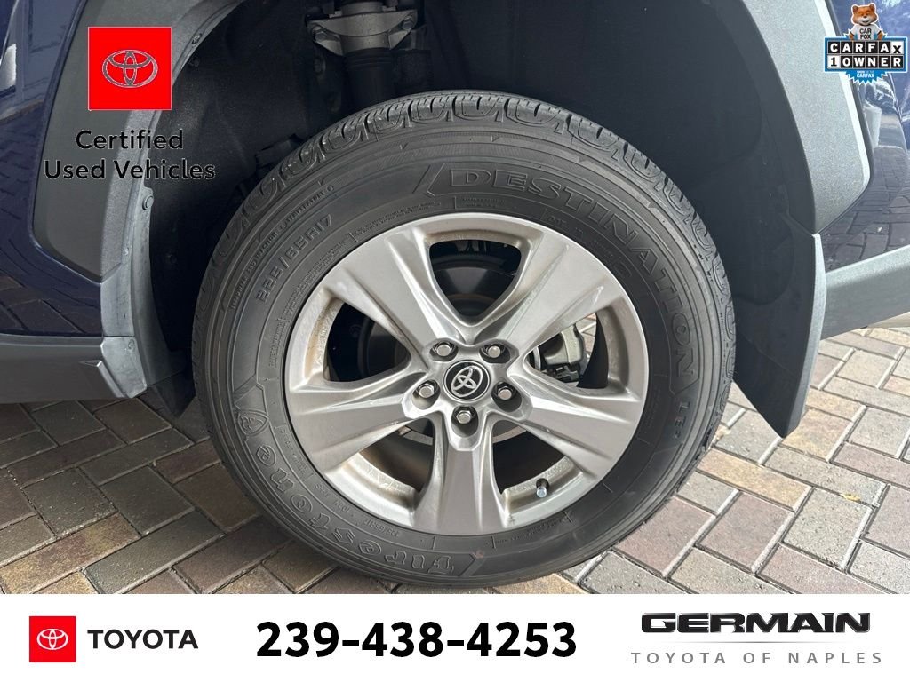Certified Used 2025 Blue Toyota XLE image 10