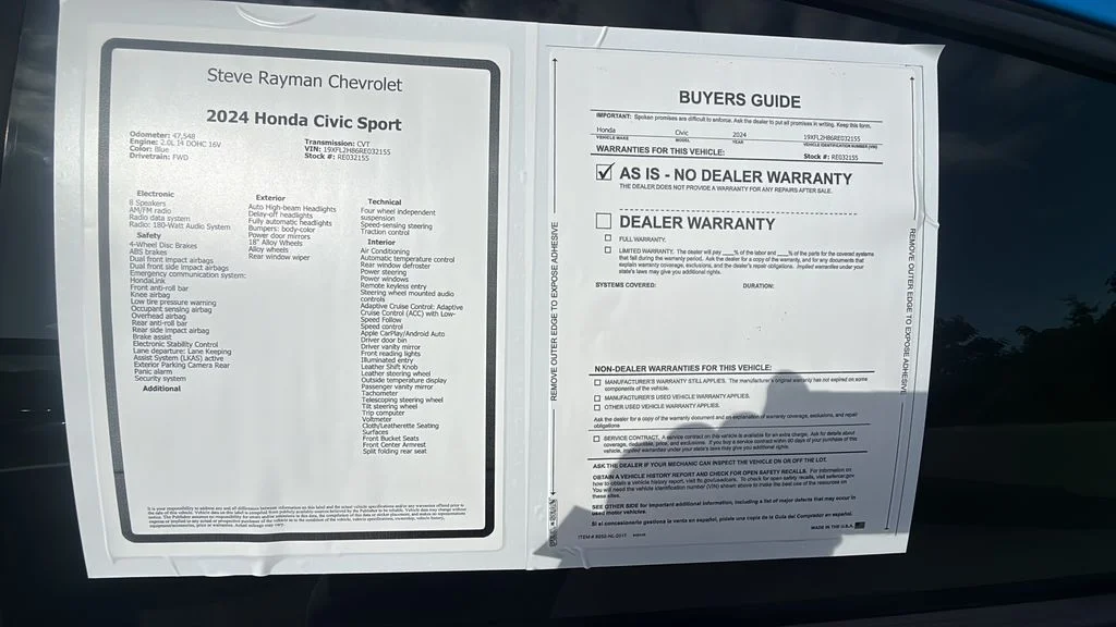 2024 Honda Civic Hatchback Sport - Photo 22