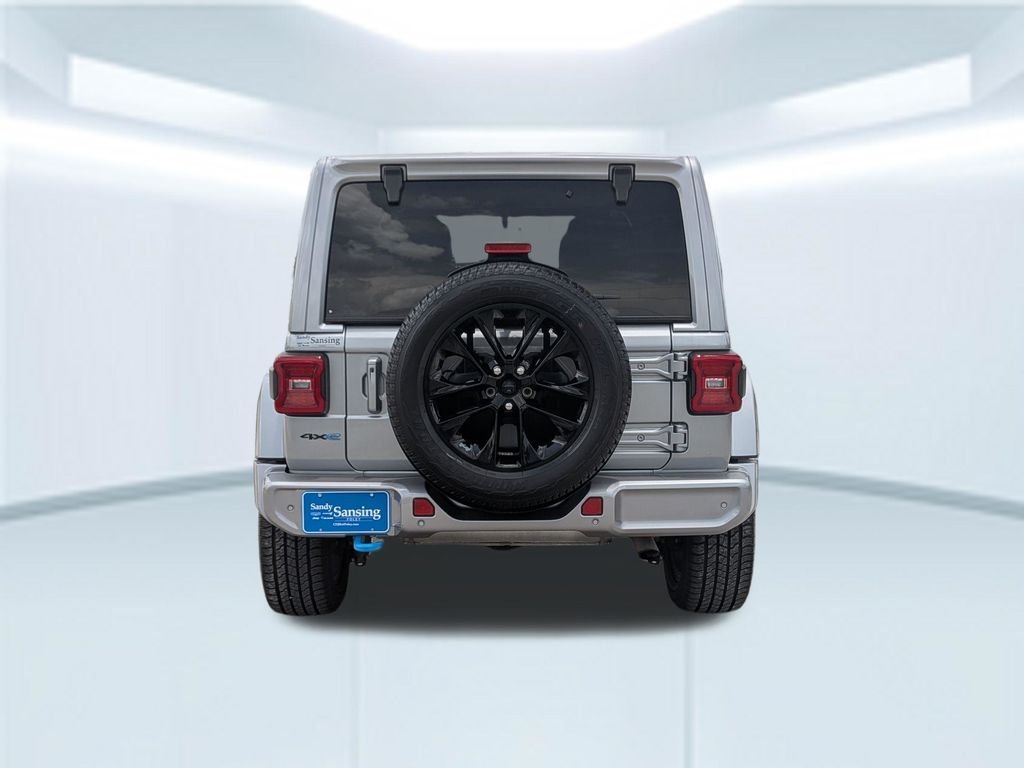 Used 2021 Silver Jeep Unlimited Sahara 4xe image 5