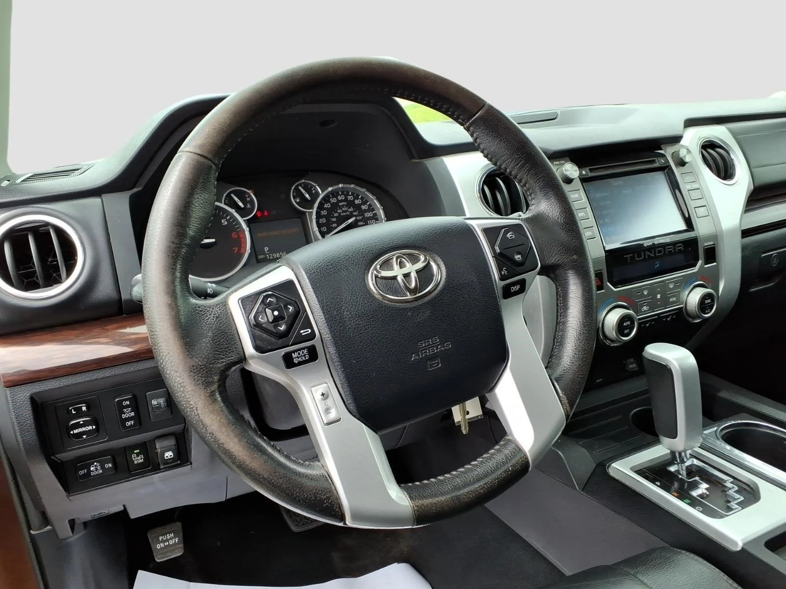 Used 2016 Sunset Bronze Toyota Limited CrewMax image 12