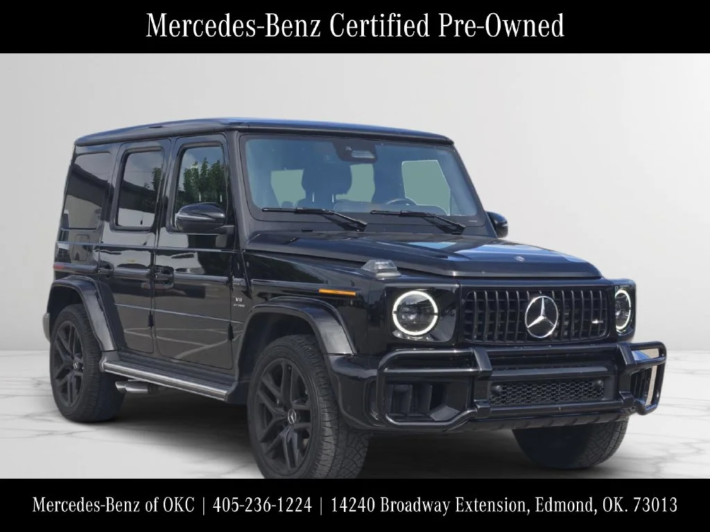 Certified Used 2025 Obsidian Black Mercedes-Benz G 63 AMG® image 3