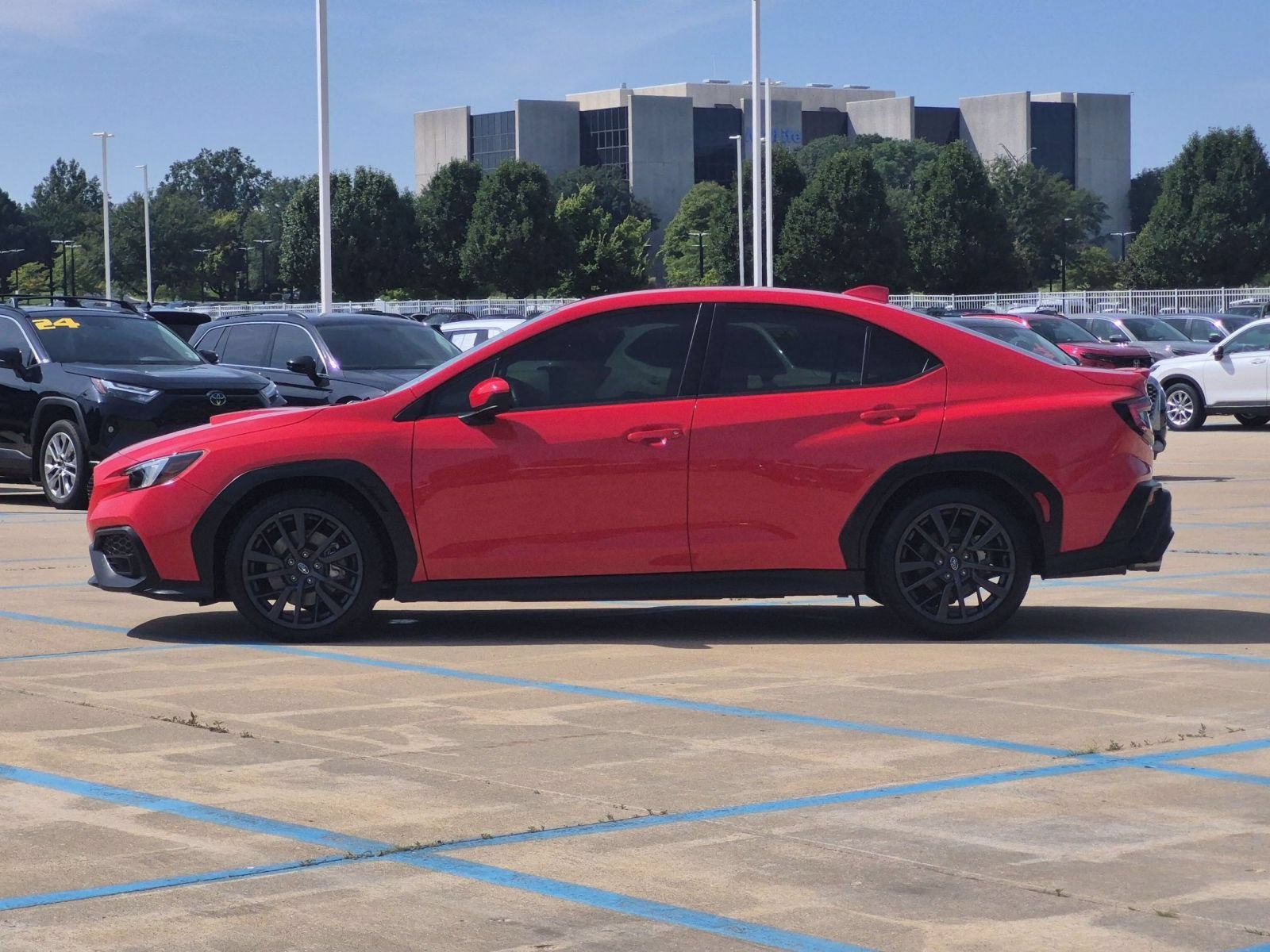 Used 2022 Ignition Red Subaru Premium AWD image 9