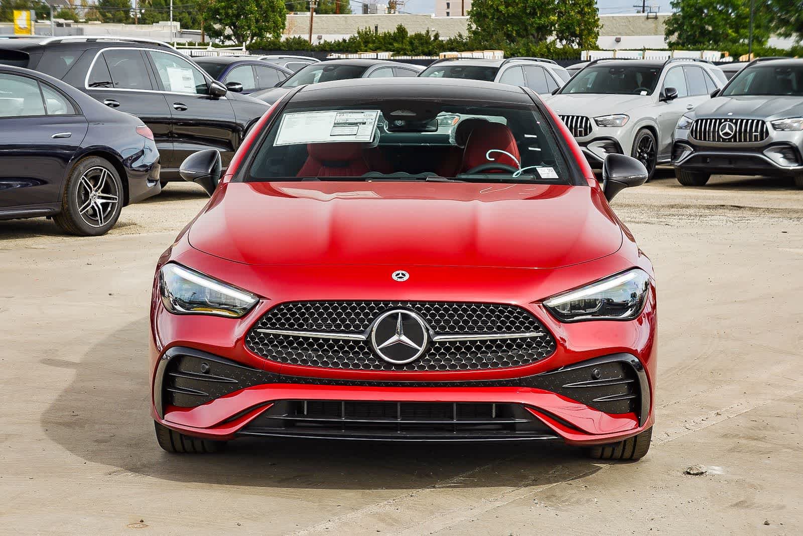 New 2026 MANUFAKTUR Patagonia Red Metallic Mercedes-Benz CLE 300 image 2