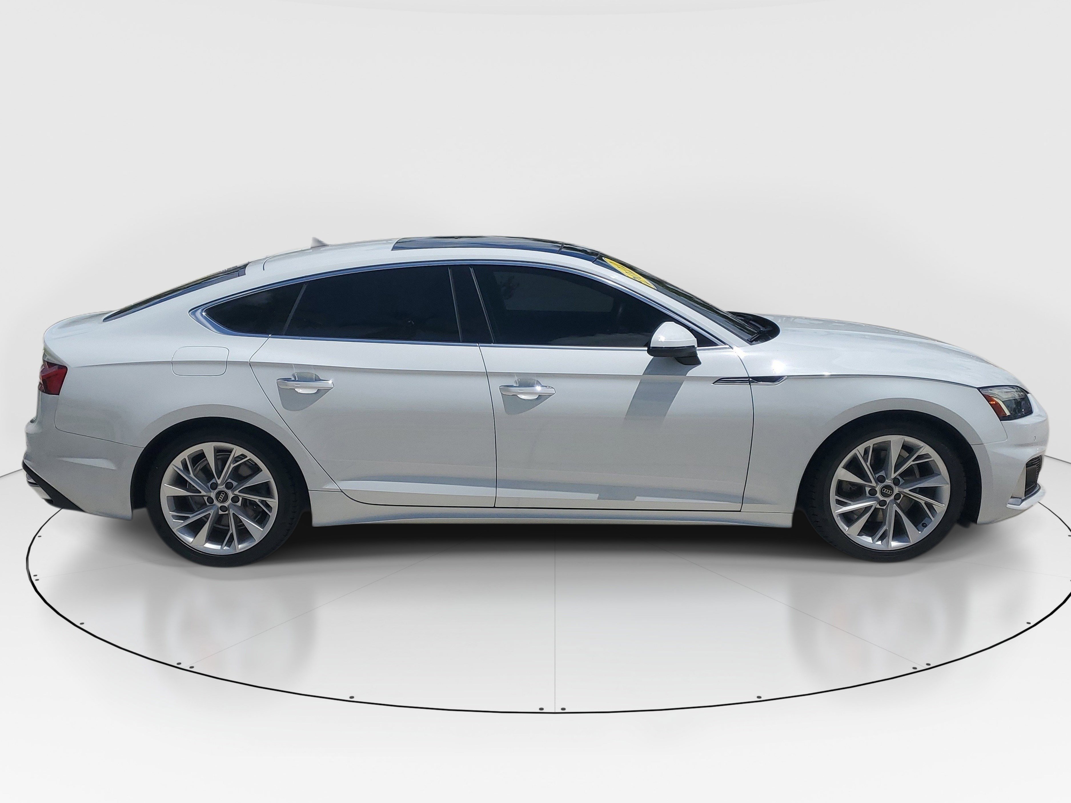 Used 2022 Glacier White Audi Premium Plus image 2