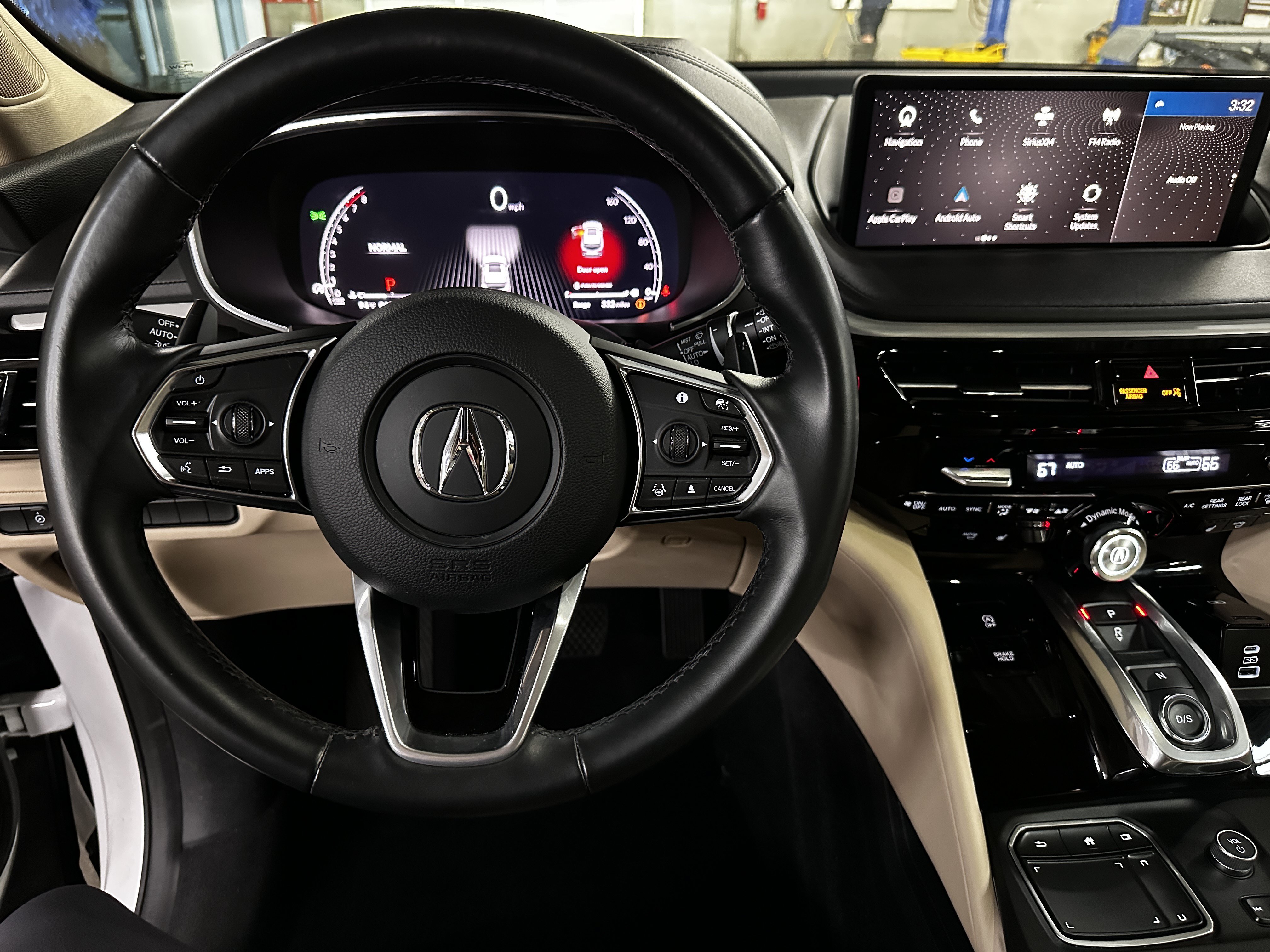 Used 2024 Platinum White Pearl Acura SH-AWD TECH image 27