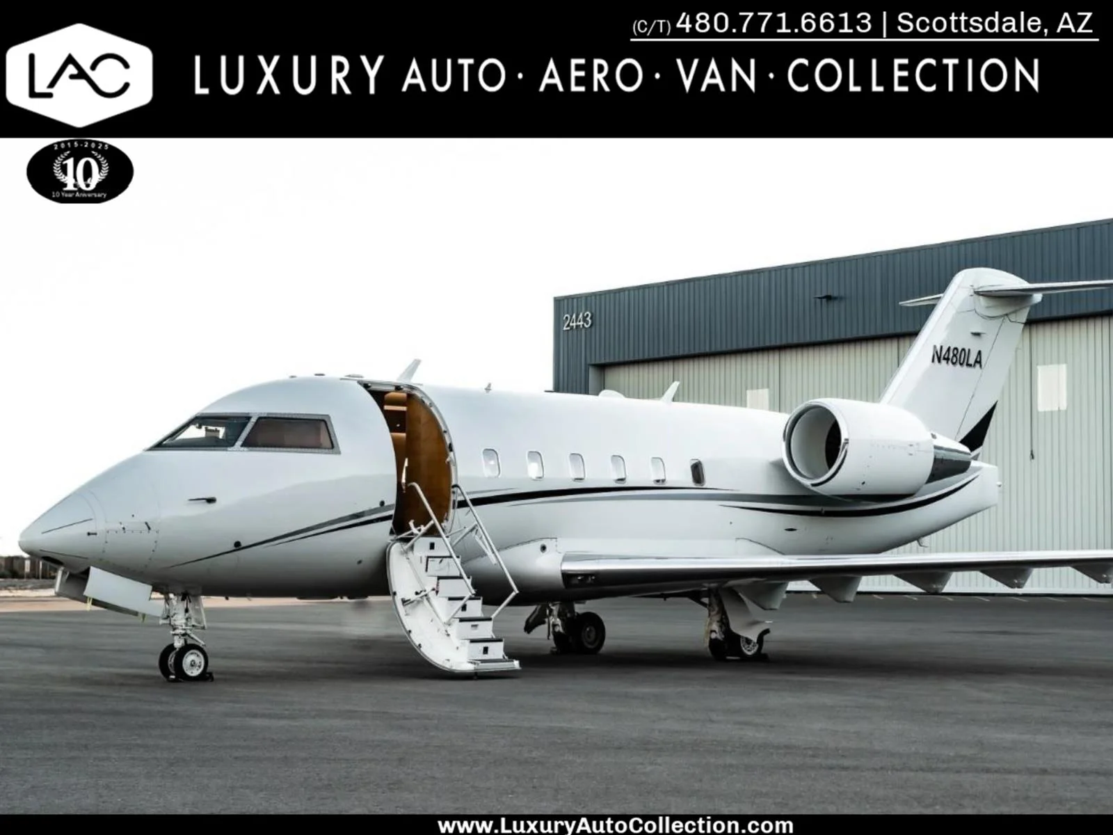 1983 BOMBARDIER CHALLENGER 601 in Scottsdale #AN480LA | Luxury