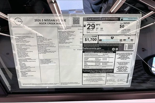 New 2026 Everest White Pearl Tricoat Nissan Rock Creek image 35
