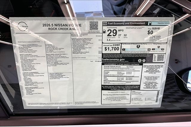 New 2026 Everest White Pearl Tricoat Nissan Rock Creek image 35