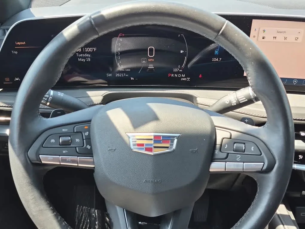 Used 2024 Latte Metallic Cadillac AWD Luxury image 17