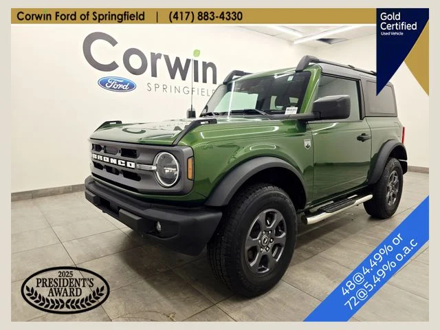 Certified Used 2022 Eruption Green Metallic Ford Big Bend image 1