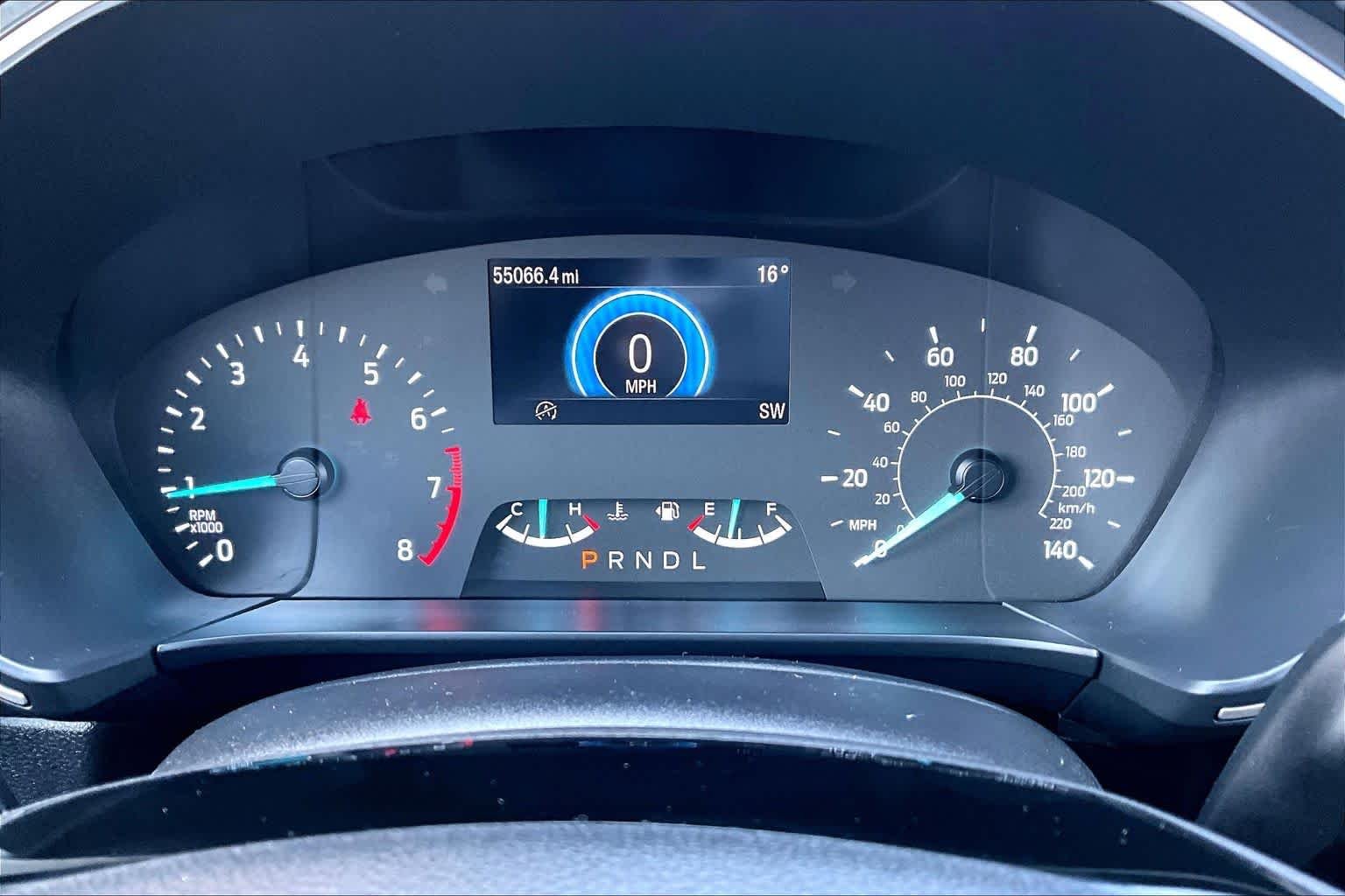 Used 2022 Iced Blue Silver Ford SE image 26