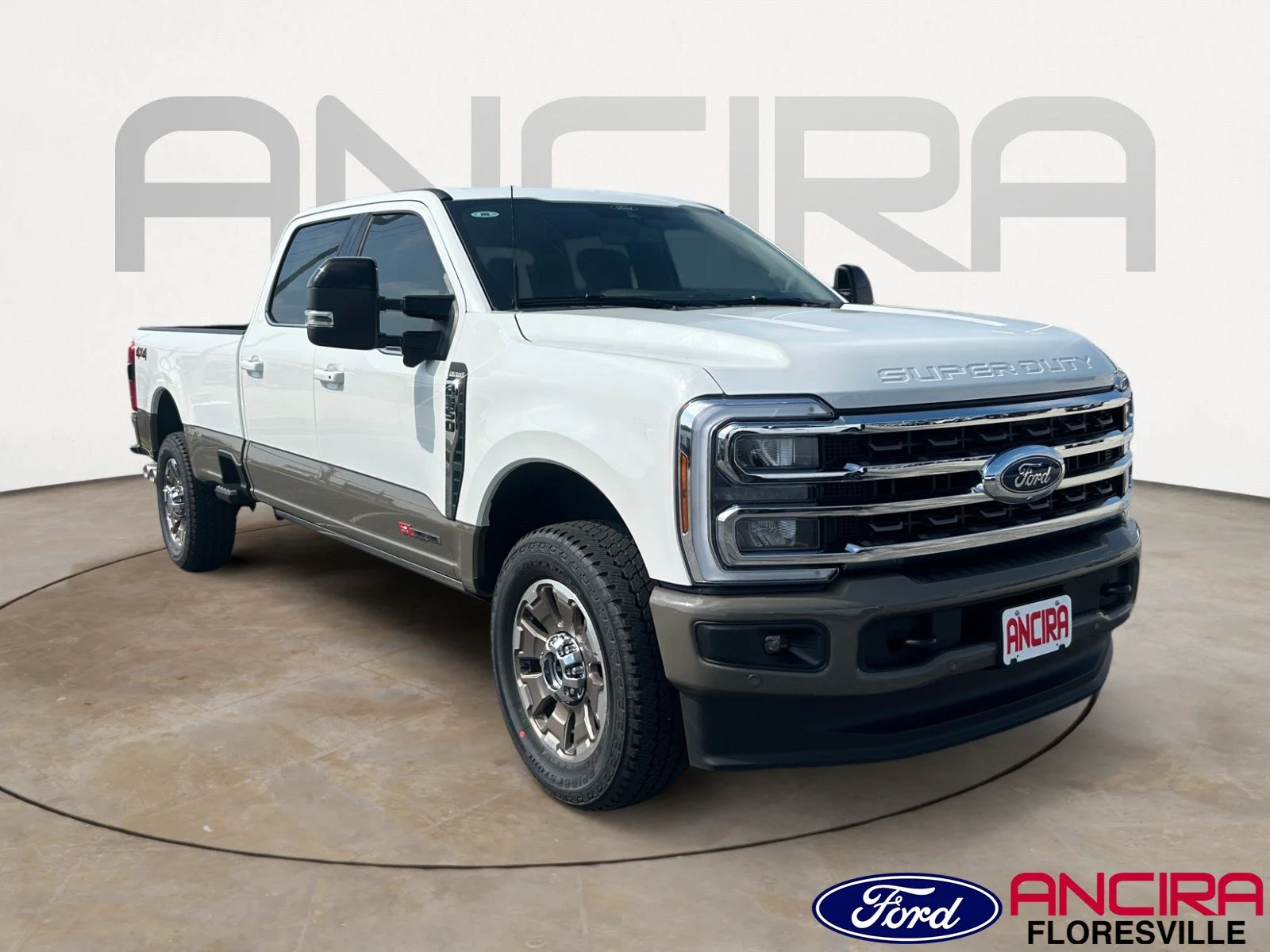New 2026 Star White Metallic Tri-Coat Ford King Ranch image 1