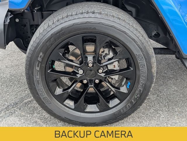 Used 2022 Blue Jeep Unlimited Sahara 4xe image 11