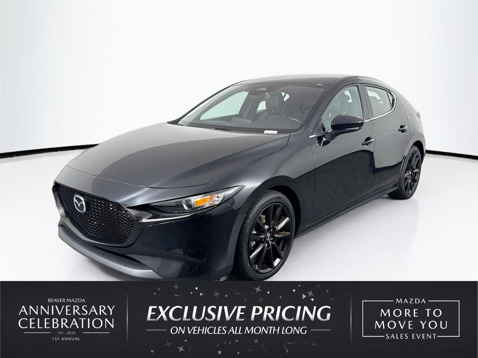 Certified Used 2024 Jet Black Mica Mazda 2.5 S Select Sport image 1