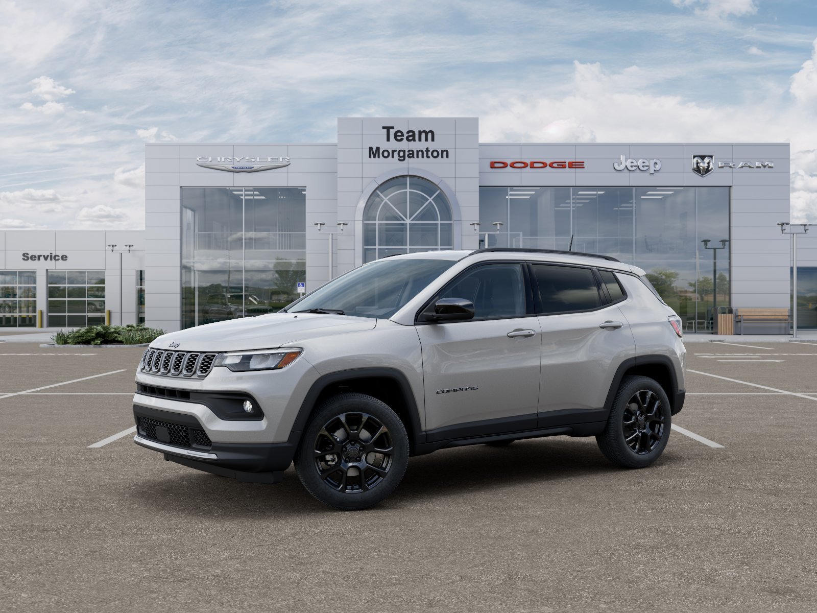 New 2026 Silver Zynith Metallic Clear-Coat Exterior Paint Jeep Latitude image 29