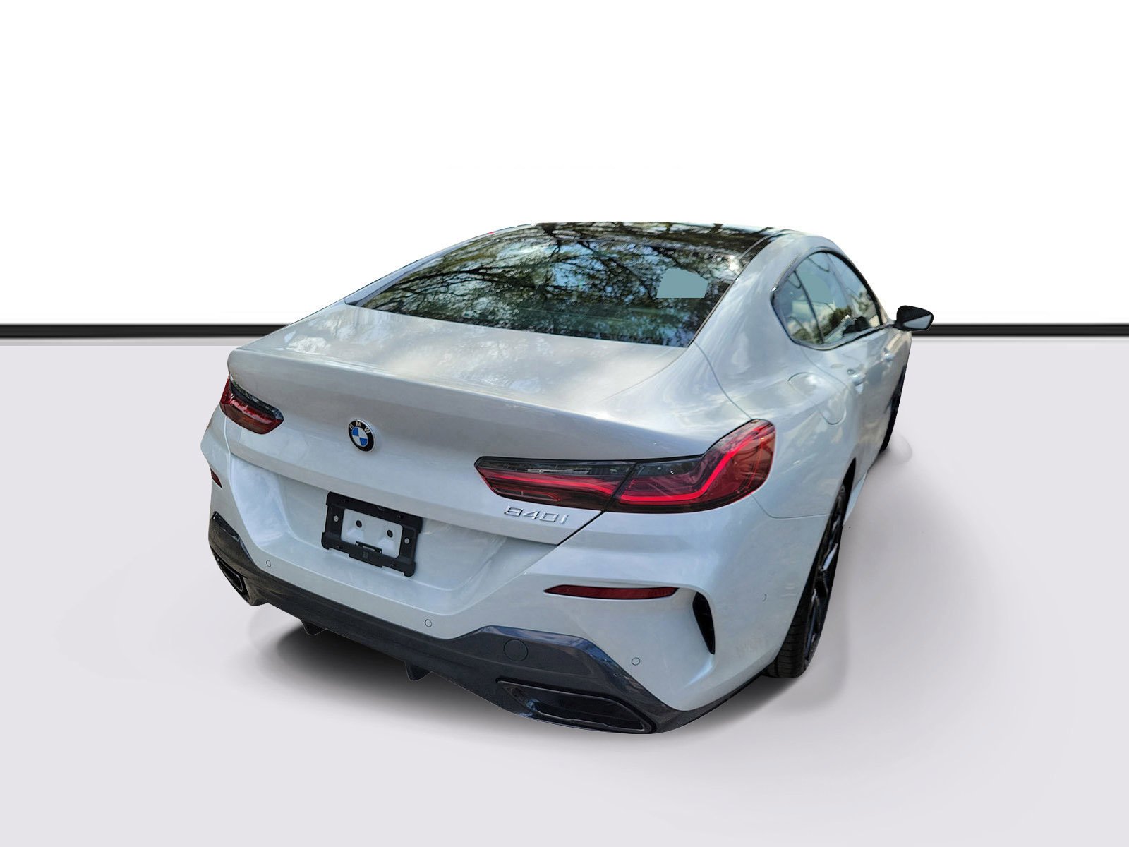 New 2026 Mineral White Metallic BMW 840i image 4