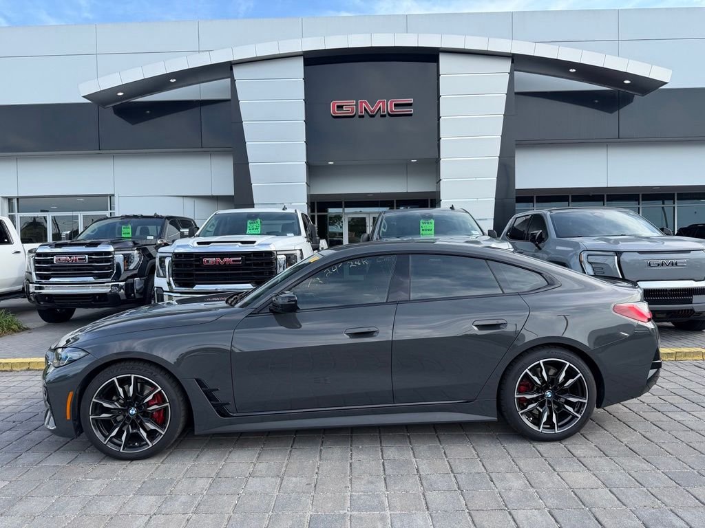 Used 2024 Gray BMW M440i image 1