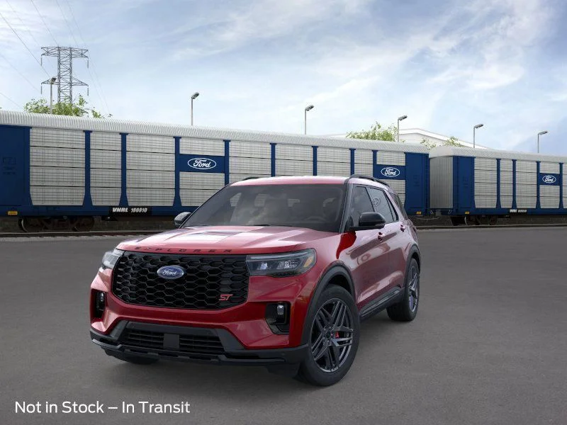 New 2026 Rapid Red Metallic Tinted Clearcoat Ford ST image 2