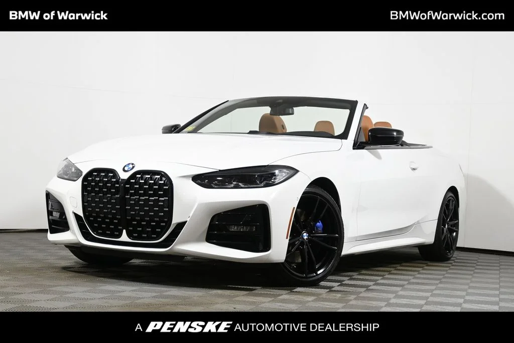 Certified Used 2023 White BMW 430i xDrive image 1