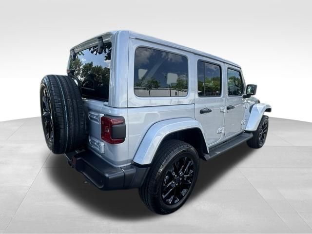 Used 2024 Silver Jeep Sahara 4xe image 6