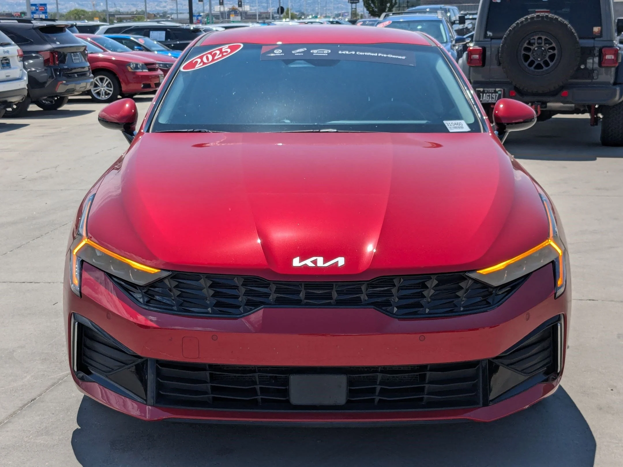 Used 2025 Runway Red Kia LXS image 8
