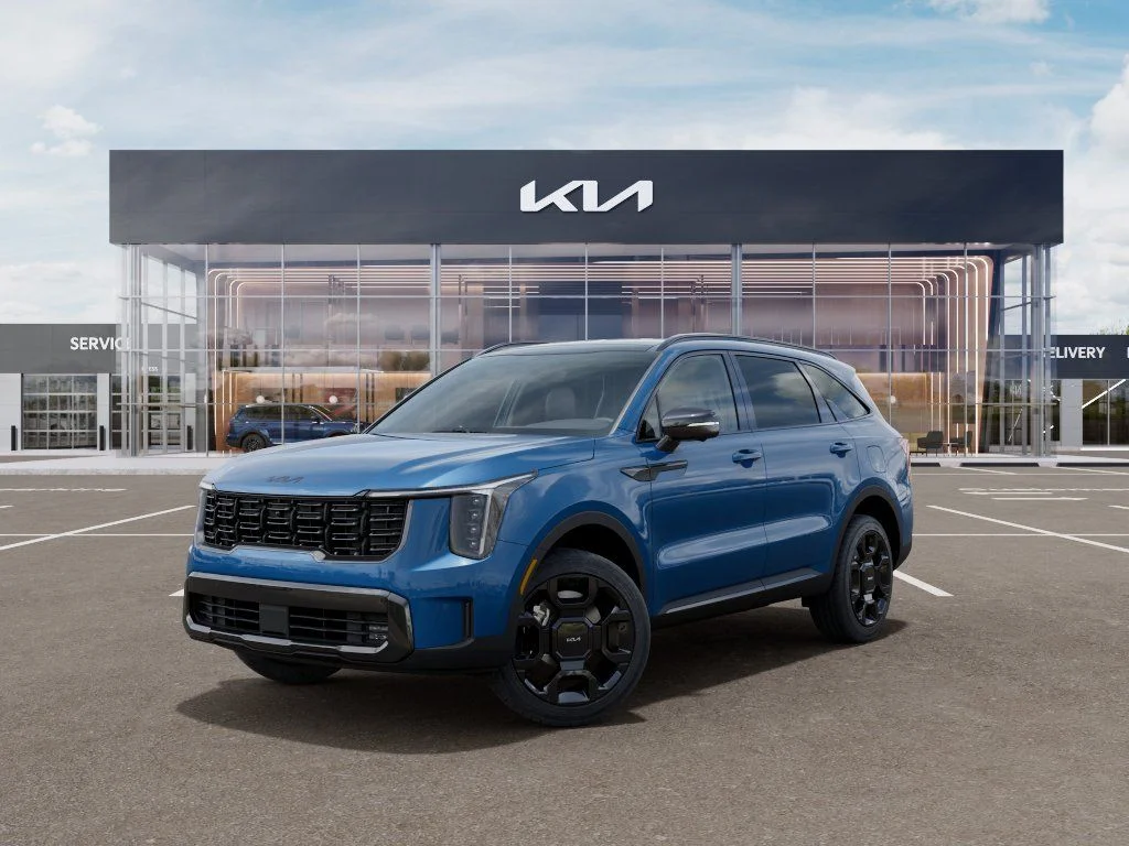 New 2026 Mineral Blue Kia X-Line SX Prestige AWD image 1