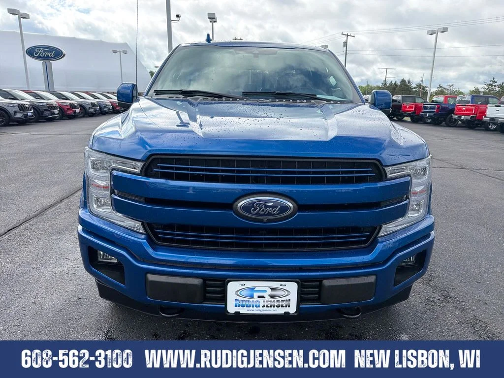 Used 2018 Blue Ford Lariat image 10