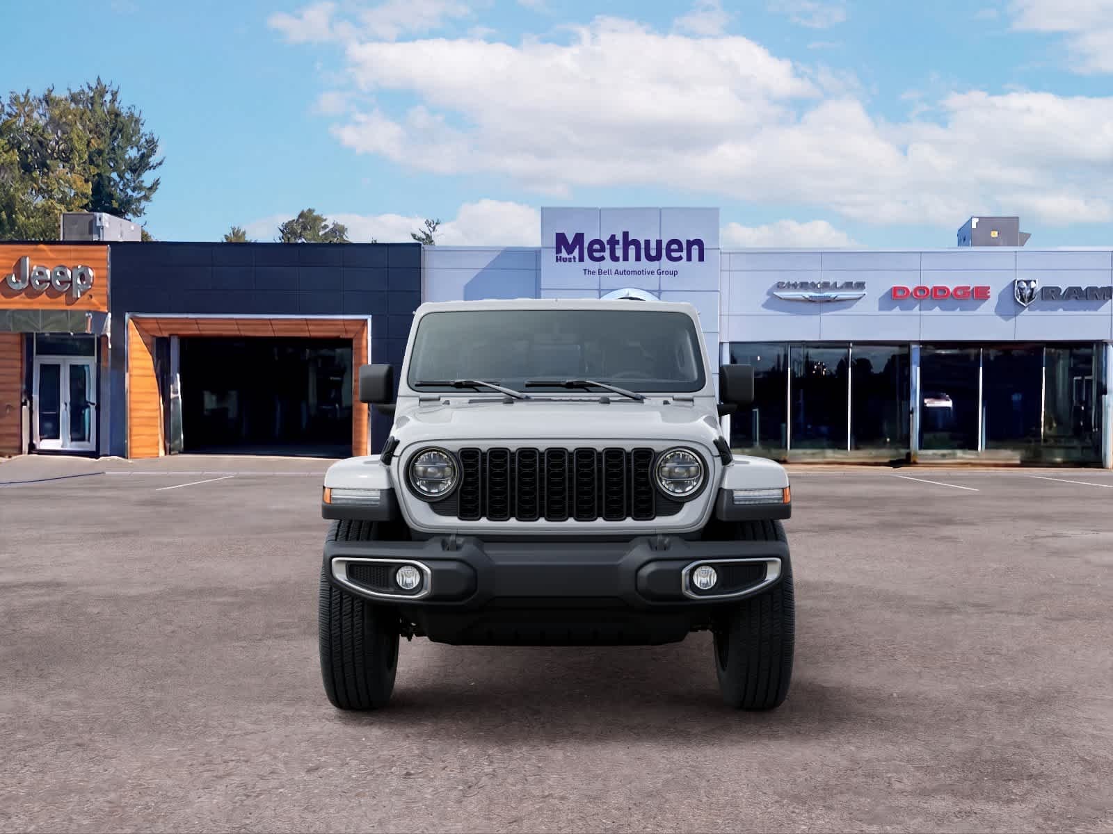 New 2026 Bright White Clearcoat Jeep Sahara image 6