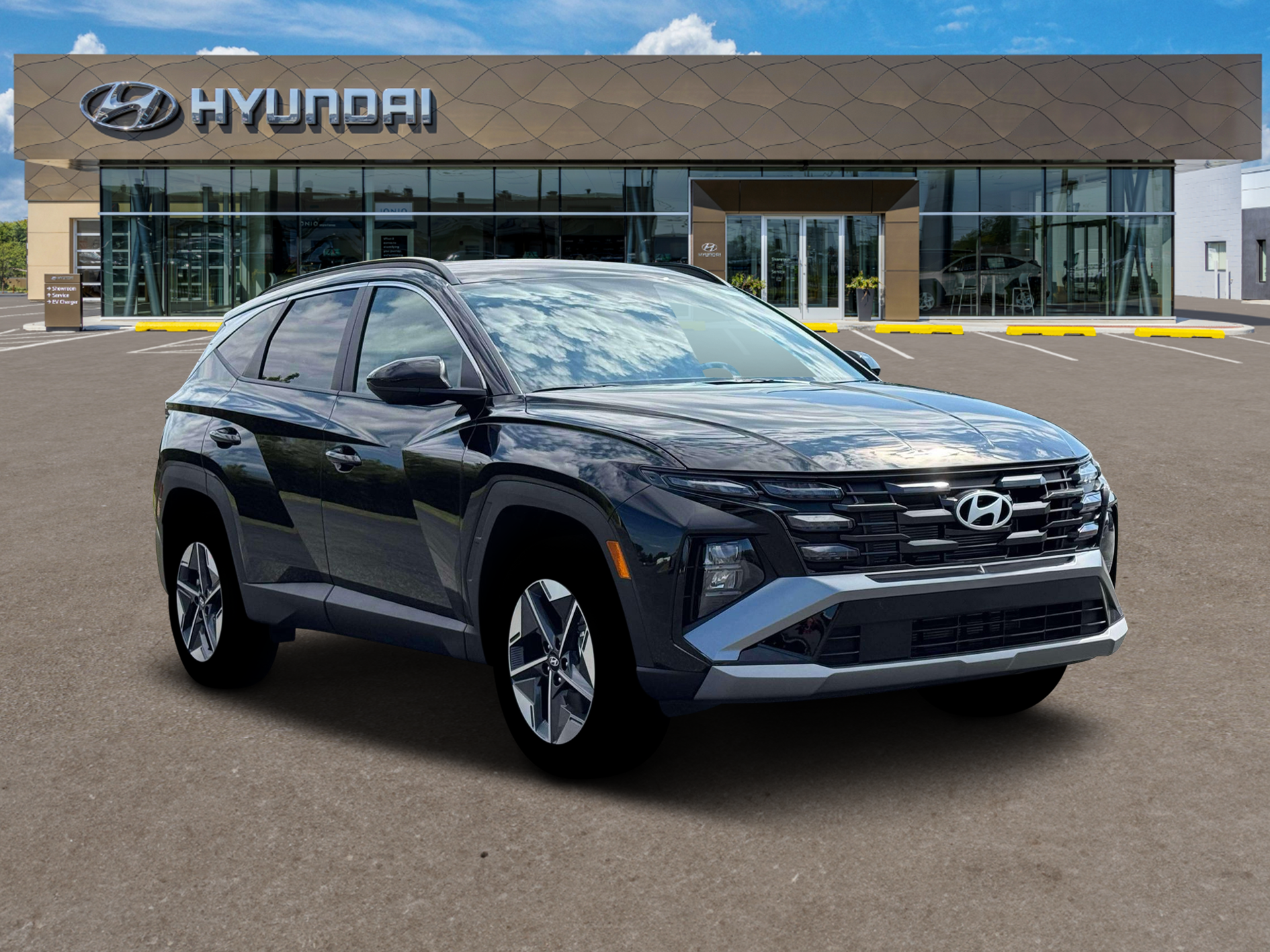 New 2026 Phantom Black Hyundai SEL Plus AWD image 11