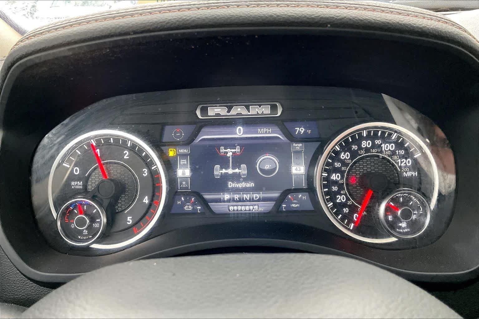 Used 2024 Bright White Clearcoat Ram Laramie image 25