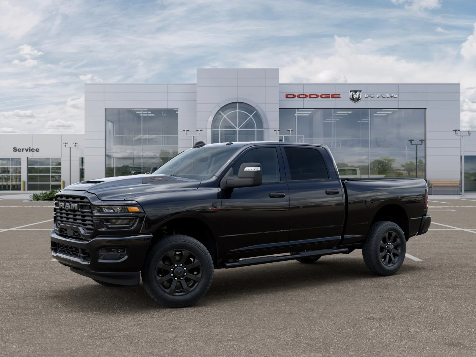 New 2026 Diamond Black Crystal Pearl-Coat Exterior Paint RAM Black Express image 29