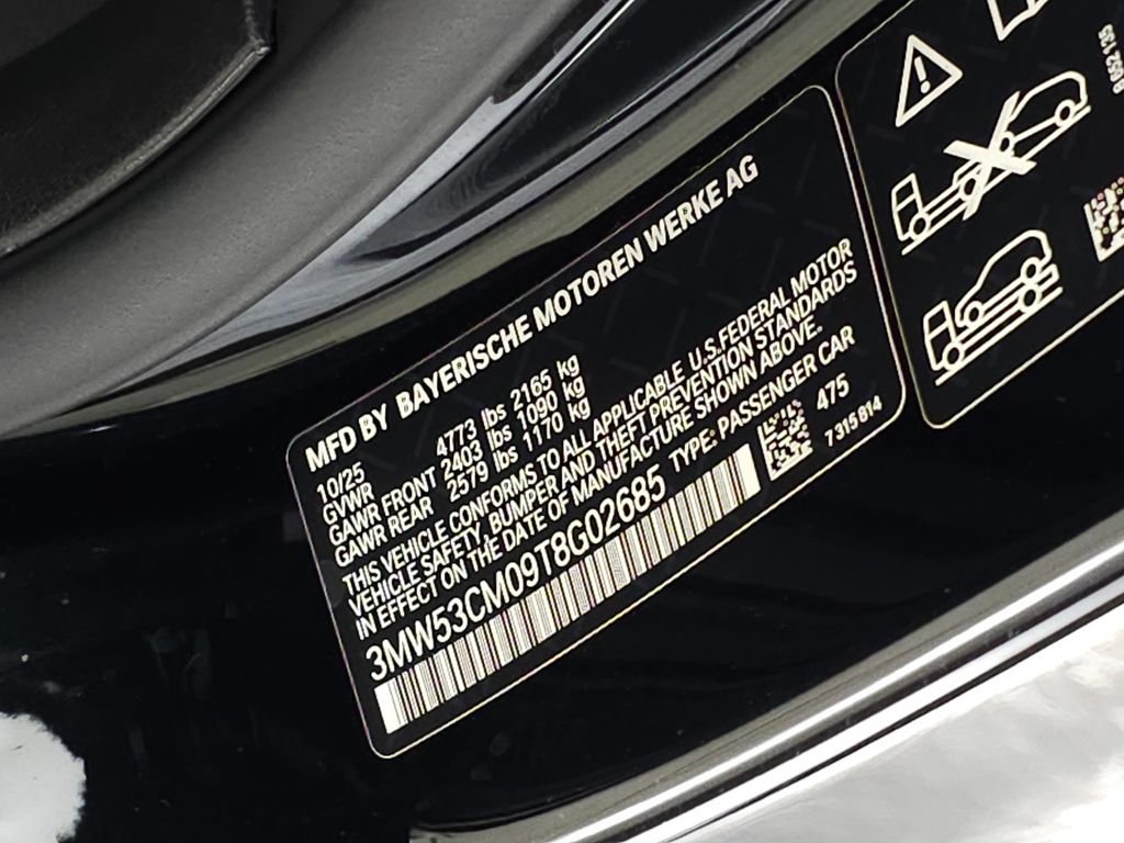 Used 2026 Black Sapphire Metallic BMW M240i xDrive image 37