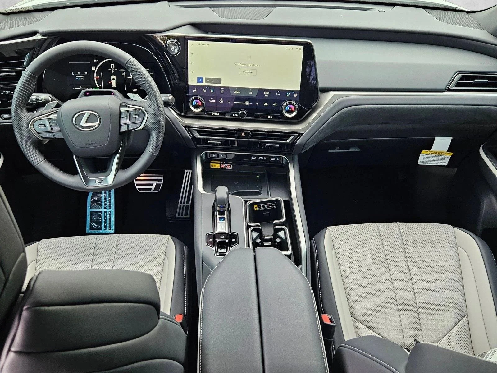 New 2026 Wind Chill Pearl Lexus TX 500h F SPORT PERFORMANCE PREMIUM AWD image 14