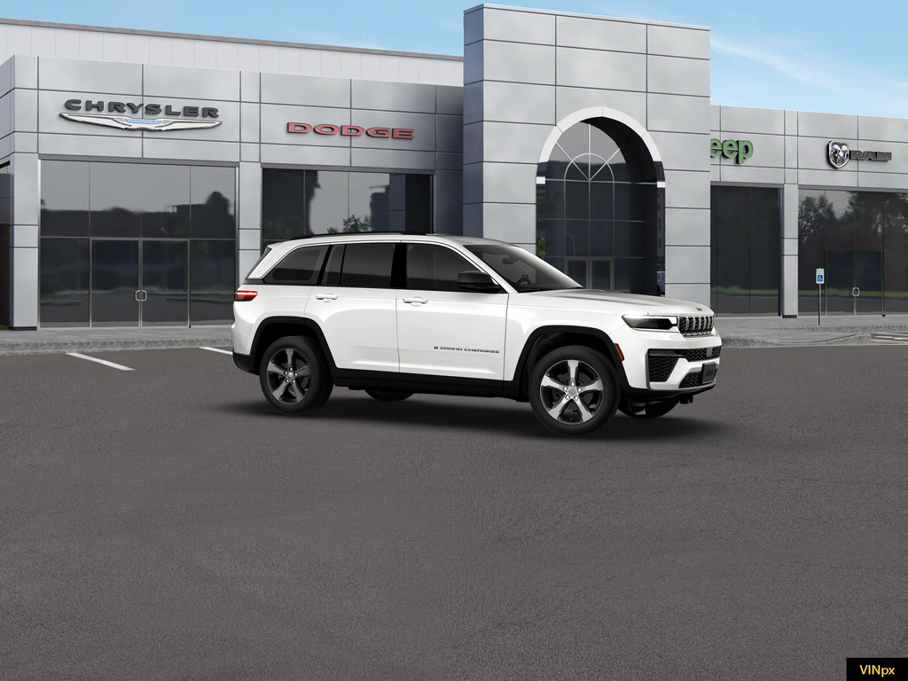 New 2026 Bright White Clear-Coat Exterior Paint Jeep Limited image 9