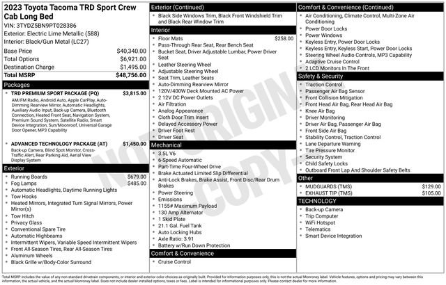 Certified Used 2023  Toyota TRD Sport image 36