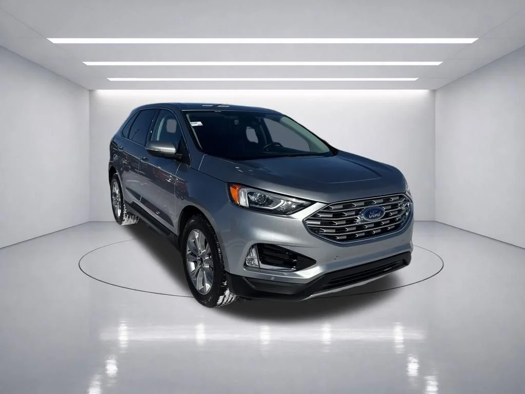 Used 2024 Iconic Silver Metallic Ford Titanium image 9