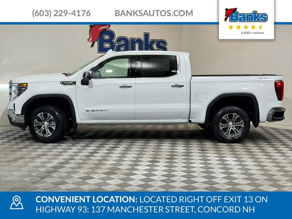 New 2026 Summit White GMC SLT image 5