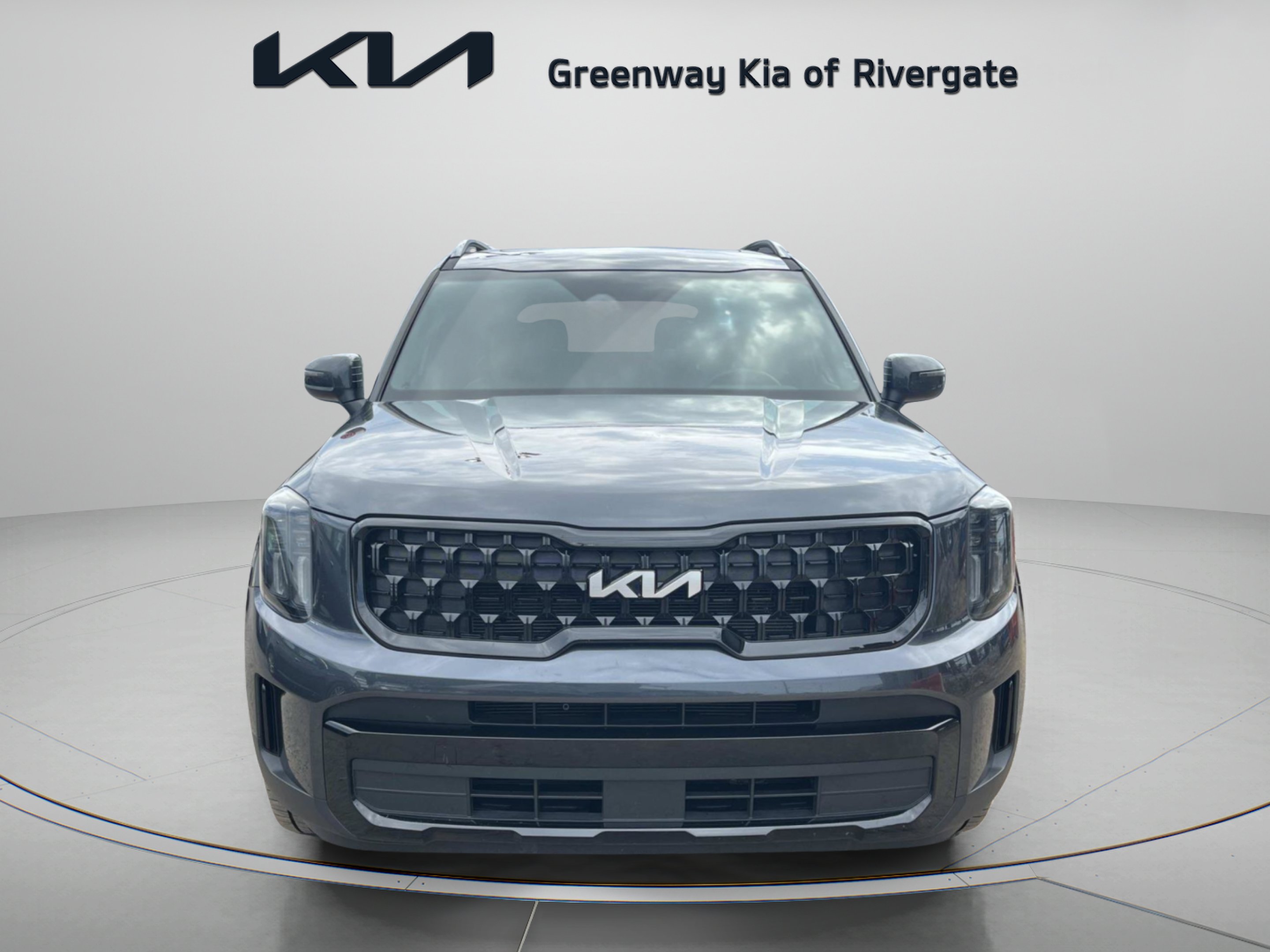 Used 2024 Gravity Gray Kia EX X-Line image 2