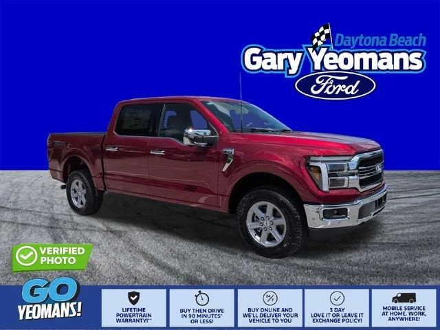 New 2026 Ruby Red Metallic Tinted Clearcoat Ford Lariat® image 1