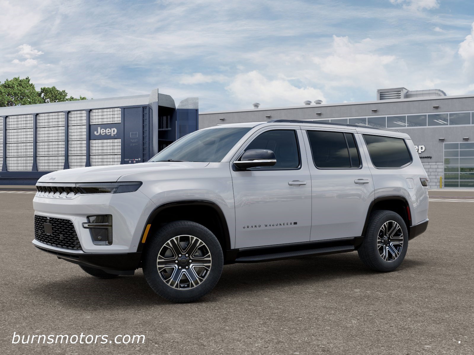 New 2026 Bright White Clear-Coat Exterior Paint Jeep 4x2 image 2