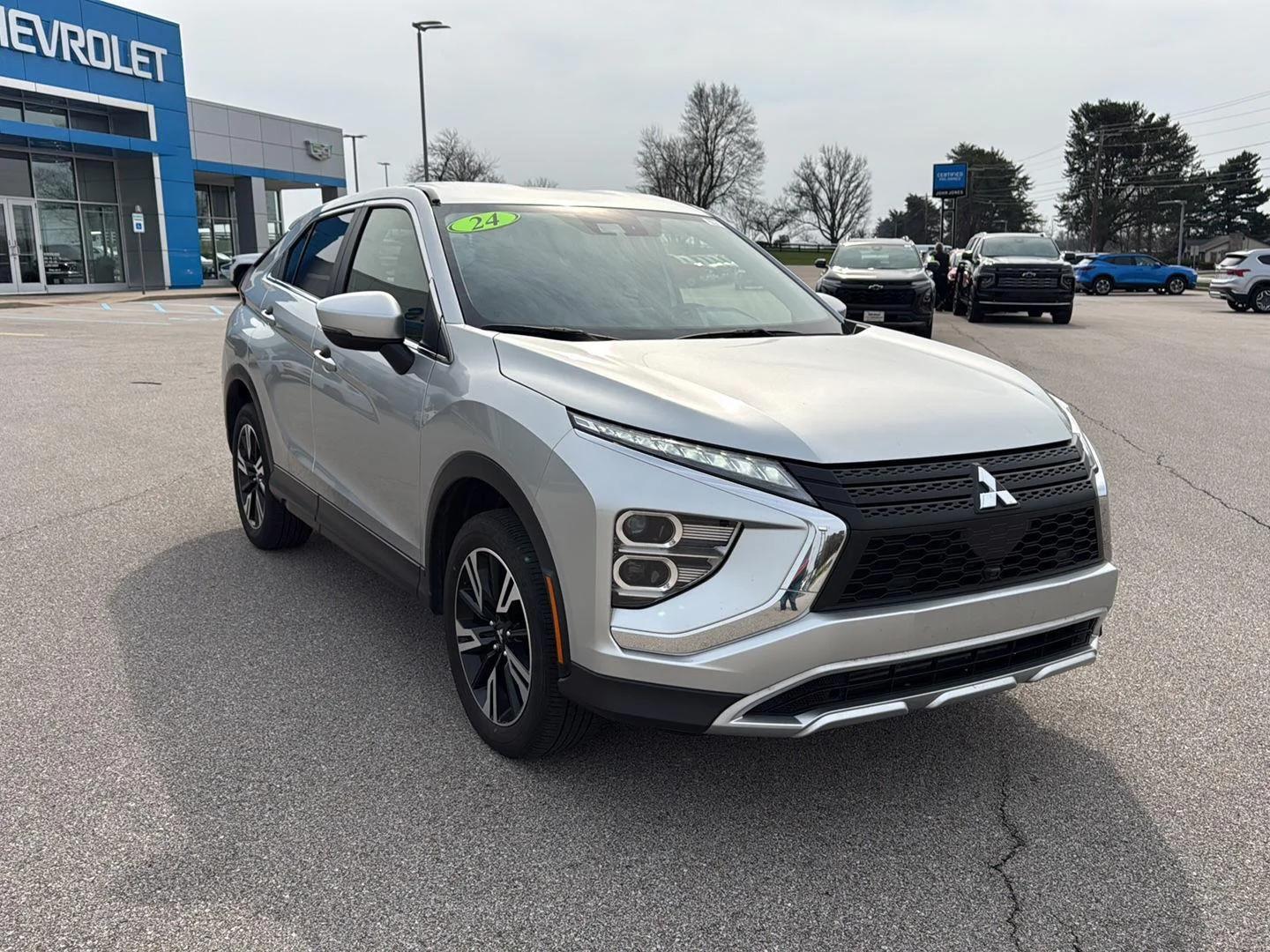 Used 2024 Mitsubishi Eclipse Cross SE with VIN JA4ATWAA9RZ059394 for sale in Salem, IN